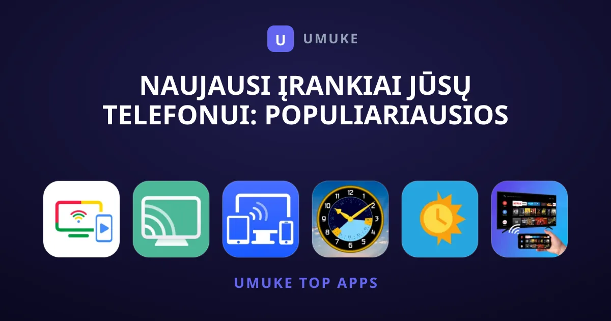 Naujausi Įrankiai Jūsų Telefonui: Populiariausios Programėlės